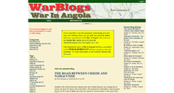 Desktop Screenshot of blogs.warinangola.com