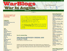 Tablet Screenshot of blogs.warinangola.com